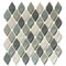 Andova Tiles Plume 2.25" x 1.25" Glass Novelty Mosaic Wall Tile ANDPLU516 - alternate 2